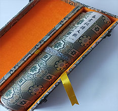 蓬安书画装裱案例